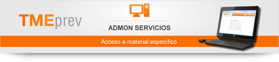 TMEPrev ADMON SERVICIOS · Acceso usuarios registrados