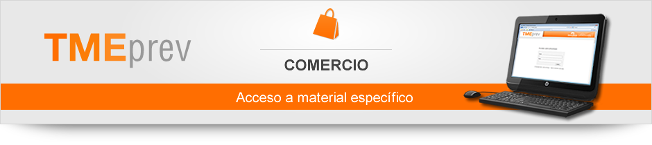 TMEPrev COMERCIO · Acceso usuarios registrados