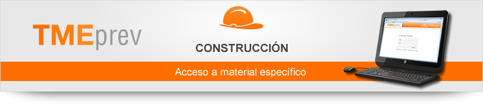 TMEPrev CONSTRUCCIÓN · Acceso usuarios registrados